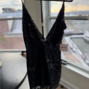 NWT Superdown Mini Sequin Dress (Medium)